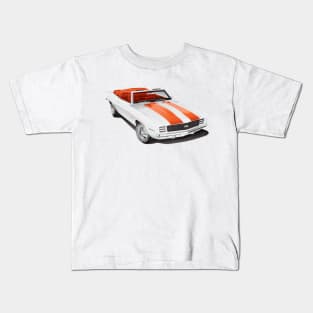 1969 Camaro Pace Car Kids T-Shirt